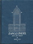 Zangbundel Joh. de Heer